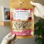 تشویقی بیسکویتی سگ با طعم بادام زمینی