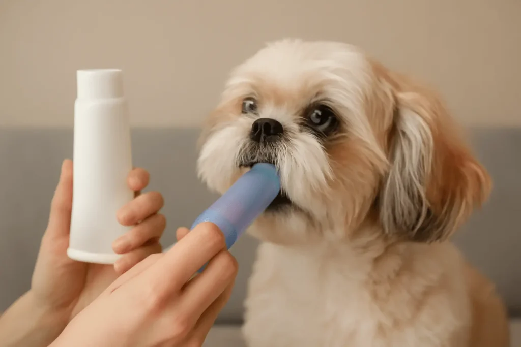 مراقبت از دندان‌های سگ‌های کوچک (شیتزو و پامرانین)