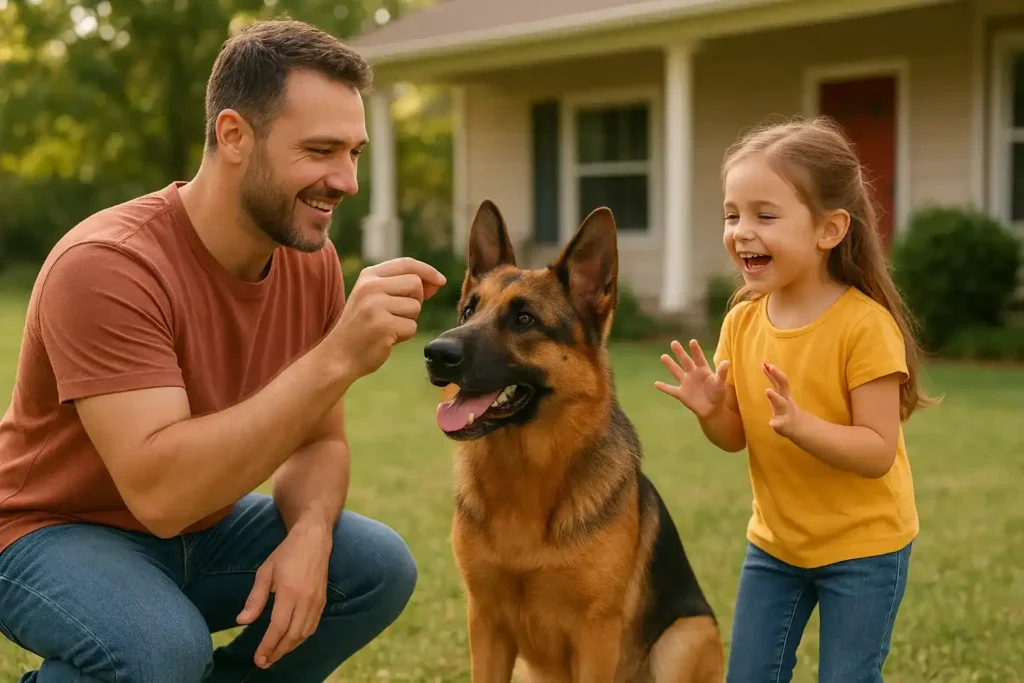 اصول آموزش تربیت سگ ژرمن شپرد به همراه نکات کاربردی