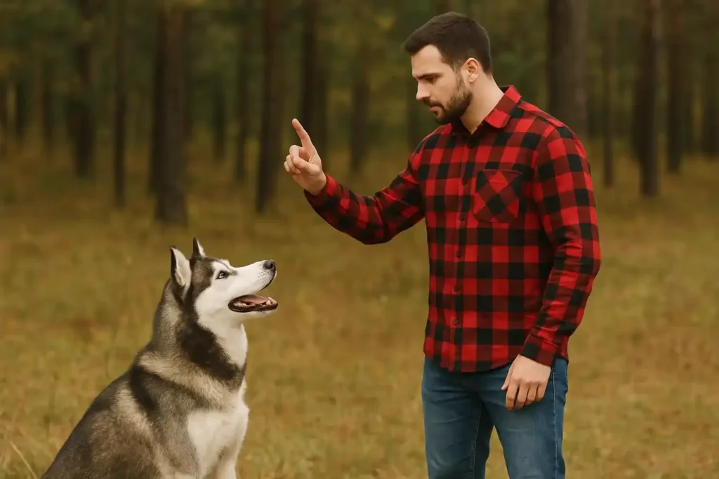 آموزش سگ هاسکی برای نگهبانی