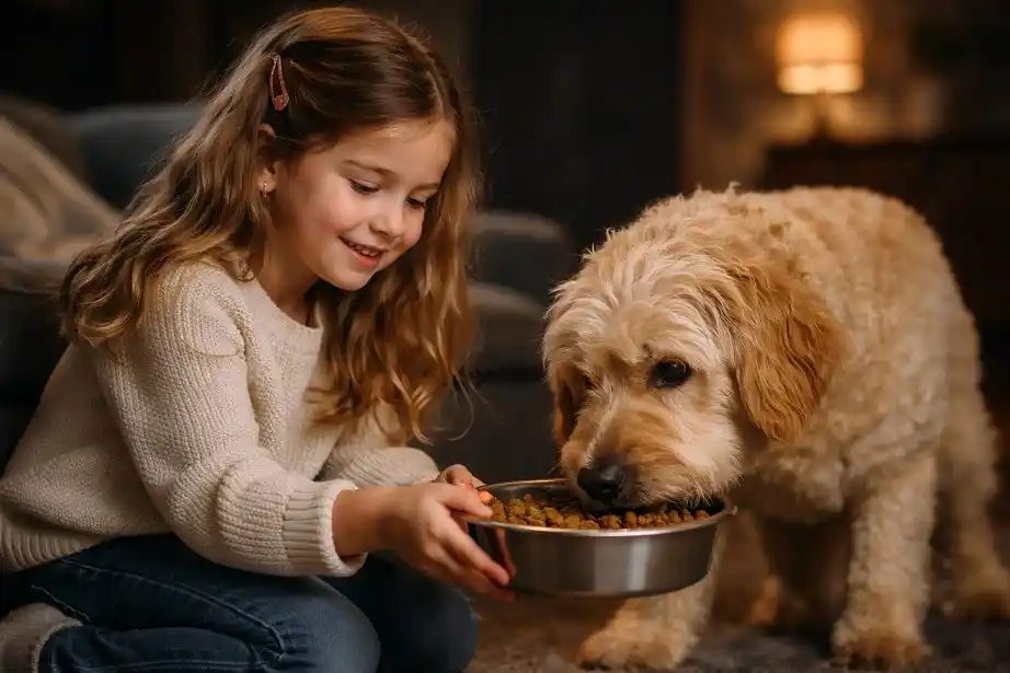 نکات مهم در انتخاب محل و تجهیزات تغذیه سگ