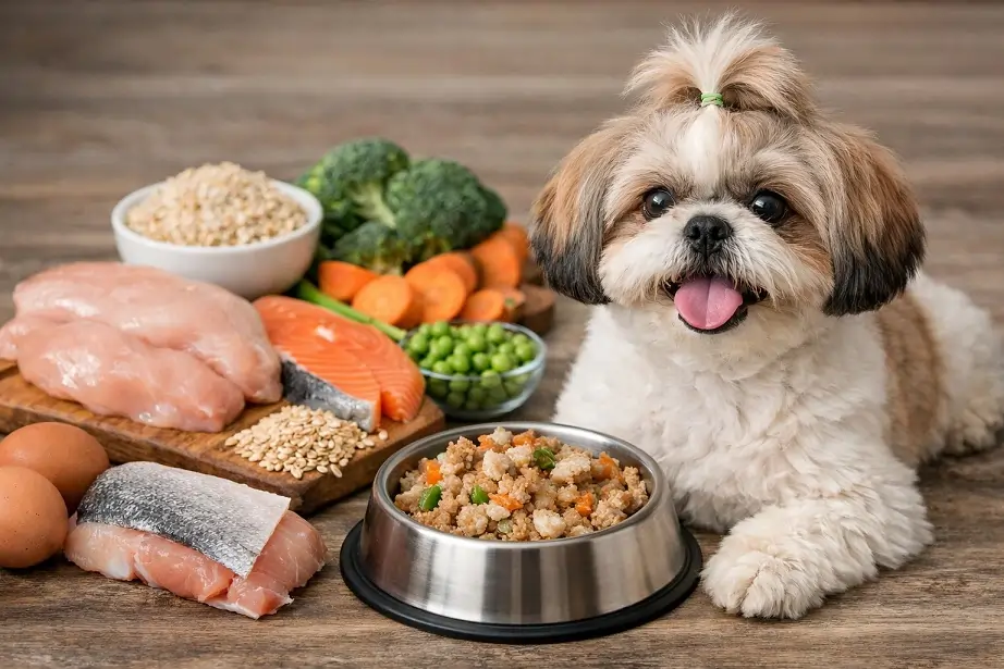 بهترین غذا برای سگ شیتزو