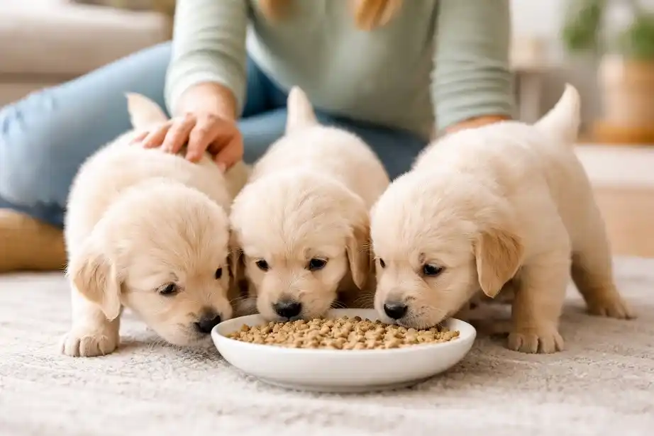بهترین غذا برای توله سگ ۲۰ روزه و ۱ ماهه و سایر سنین تولگی